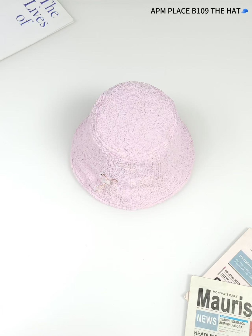 THE HAT-P韓國㊣直郵東大門代購女裝新品人氣25春夏帽子粗花呢THE HAT帽子圖色3