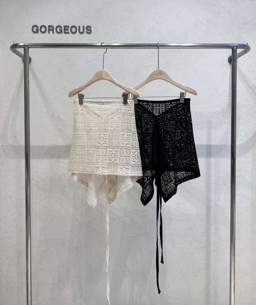 GORGEOUS韓國㊣直郵東大門代購女裝新款休閑人氣25春夏短裙GORGEOUS短裙