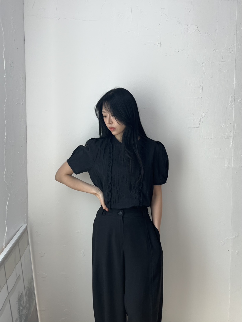 LEMATIN韓國直郵㊣東大門實拍女裝新款休閑25春夏襯衫蕾絲衫LEMATIN襯衫/蕾絲衫