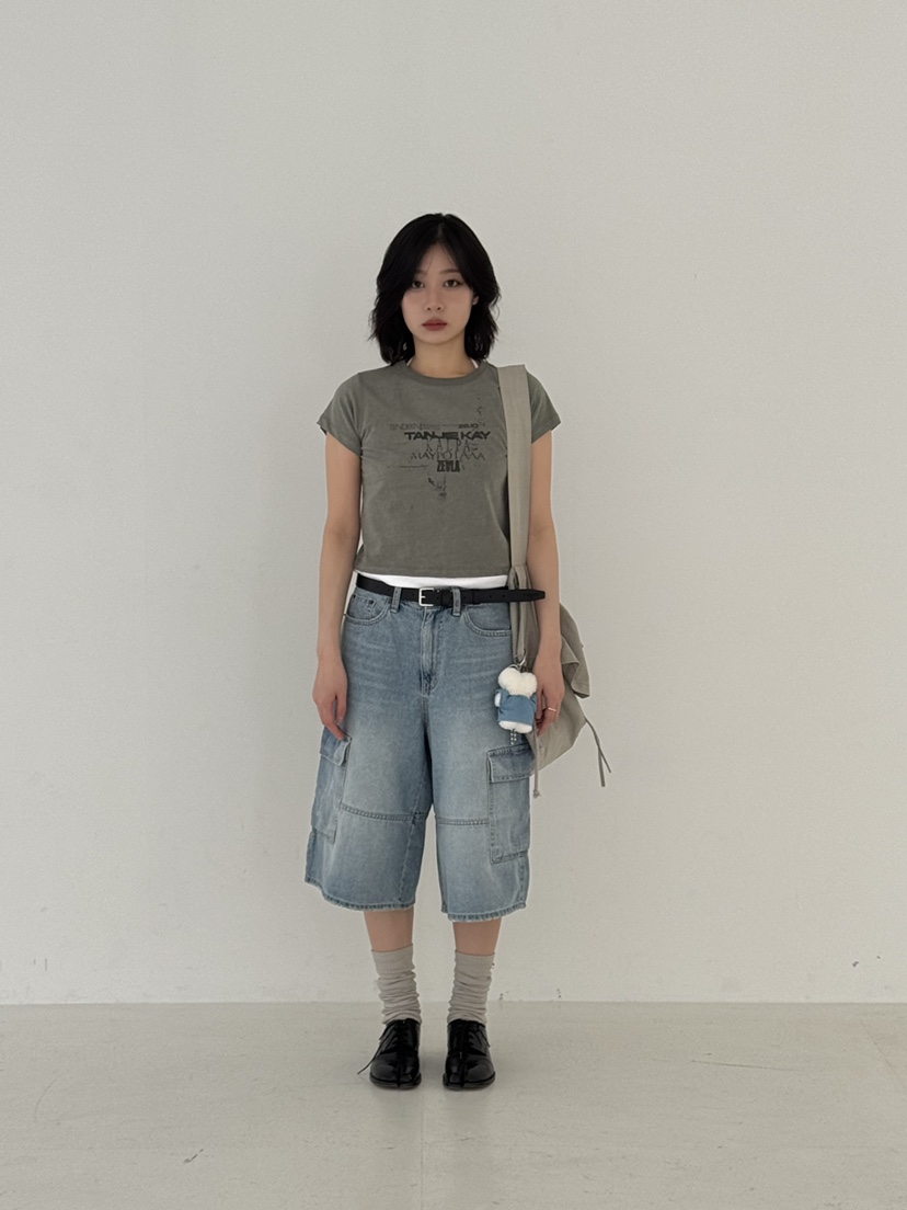KARE/WEREPIECE韓國直郵㊣東大門實拍女裝新款休閑25春夏T恤KARE/WEREPIECET恤