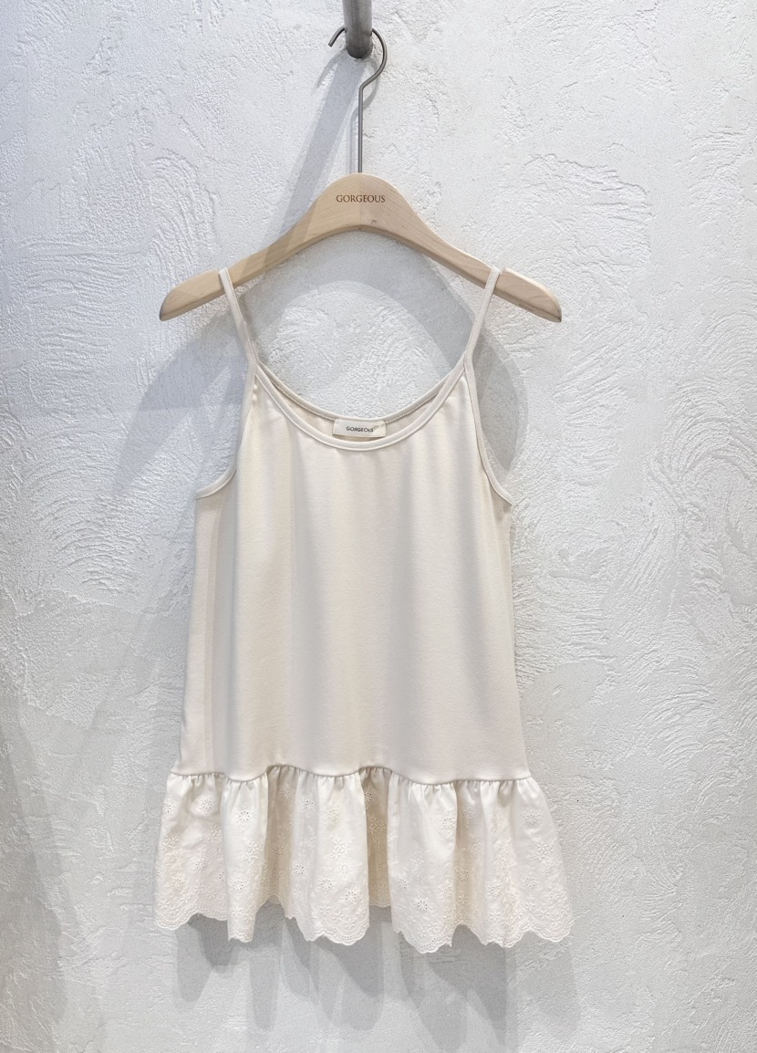 GORGEOUS直郵韓國代購㊣女裝新品休閑人氣25春夏熱賣吊帶背心GORGEOUS吊帶/背心圖色1