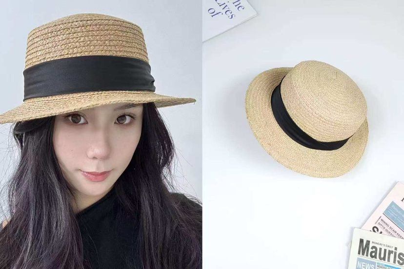 THE HAT-P韓國㊣直郵東大門代購女裝新品推薦熱賣帽子絲綢THE HAT帽子