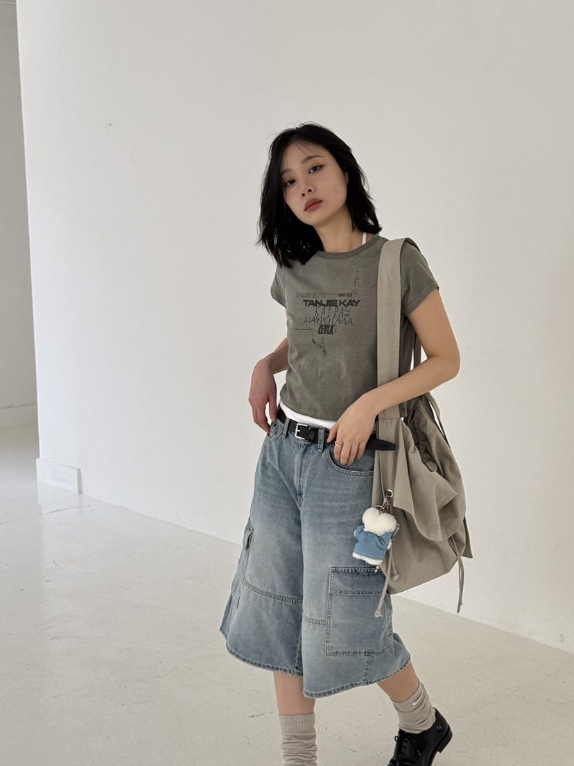 KARE/WEREPIECE韓國㊣直郵東大門代購女裝新款熱賣短褲工裝KARE/WEREPIECE短褲