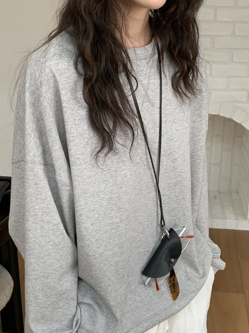 OURS韓國直郵㊣東大門實拍女裝新款推薦熱賣25春夏時尚長袖T恤OURS長袖T恤