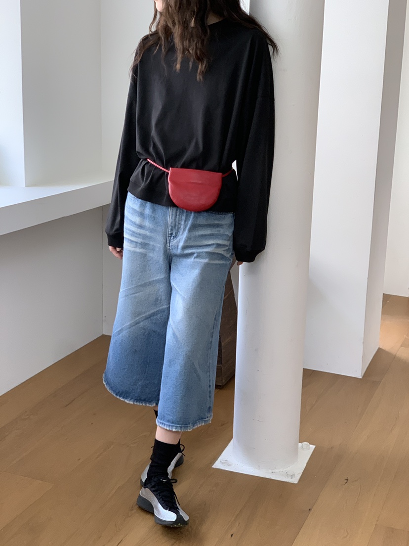 OURS韓國直郵㊣東大門實拍女裝新款推薦熱賣25春夏時尚長袖T恤OURS長袖T恤