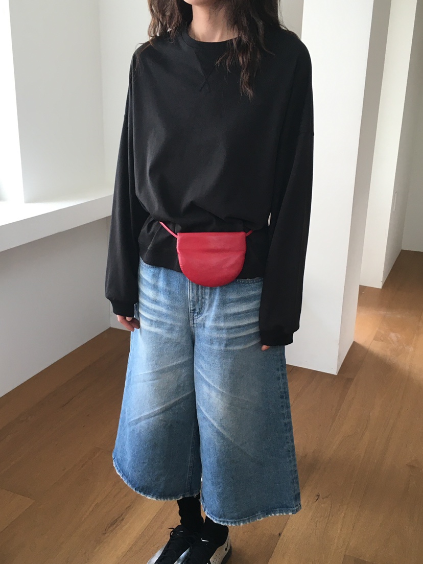 OURS韓國直郵㊣東大門實拍女裝新款推薦熱賣25春夏時尚長袖T恤OURS長袖T恤