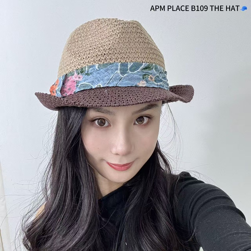 THE HAT-P韓國直郵㊣女裝新款時尚休閑熱賣推薦人氣25春夏帽子THE HAT帽子圖色2