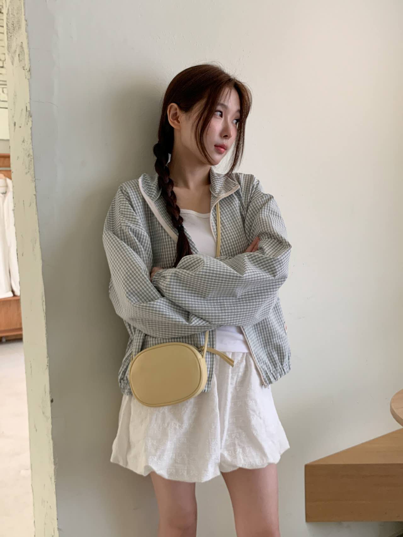 SOARE直郵韓國代購㊣女裝新品人氣時尚25春夏推薦休閑夾克兔子SOARE夾克