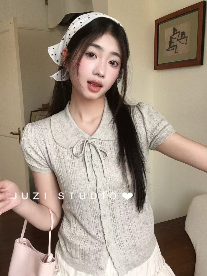 STRAWBERRY韓國直郵㊣女裝新品25春夏推薦時尚人氣熱賣針織衫STRAWBERRY針織衫