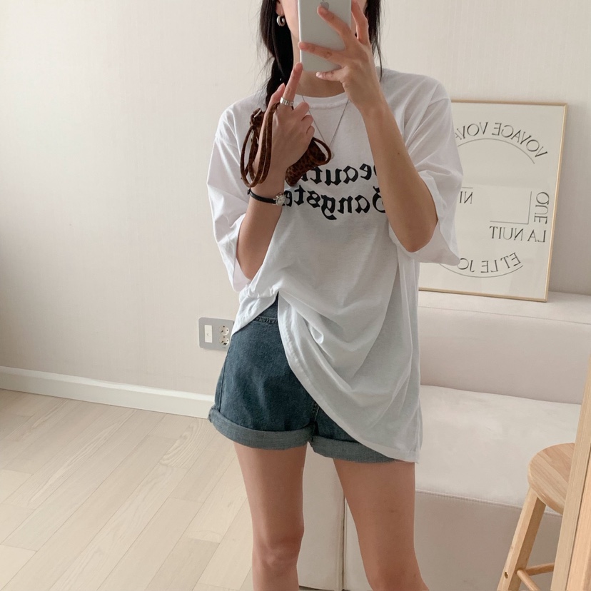 HELLO JINI韓國㊣直郵東大門代購女裝新品休閑推薦時尚T恤HELLO JINIT恤