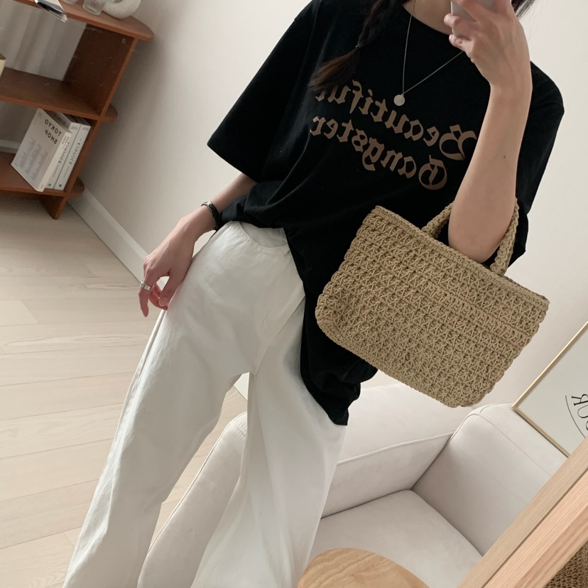 HELLO JINI韓國㊣直郵東大門代購女裝新品休閑推薦時尚T恤HELLO JINIT恤