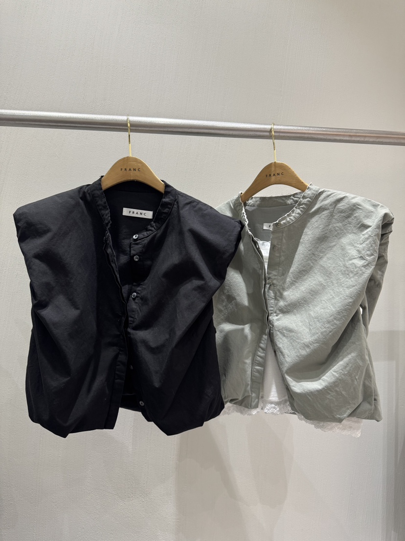 FRANC—L直郵韓國代購㊣女裝新品熱賣推薦休閑25春夏人氣馬甲FRANC馬甲