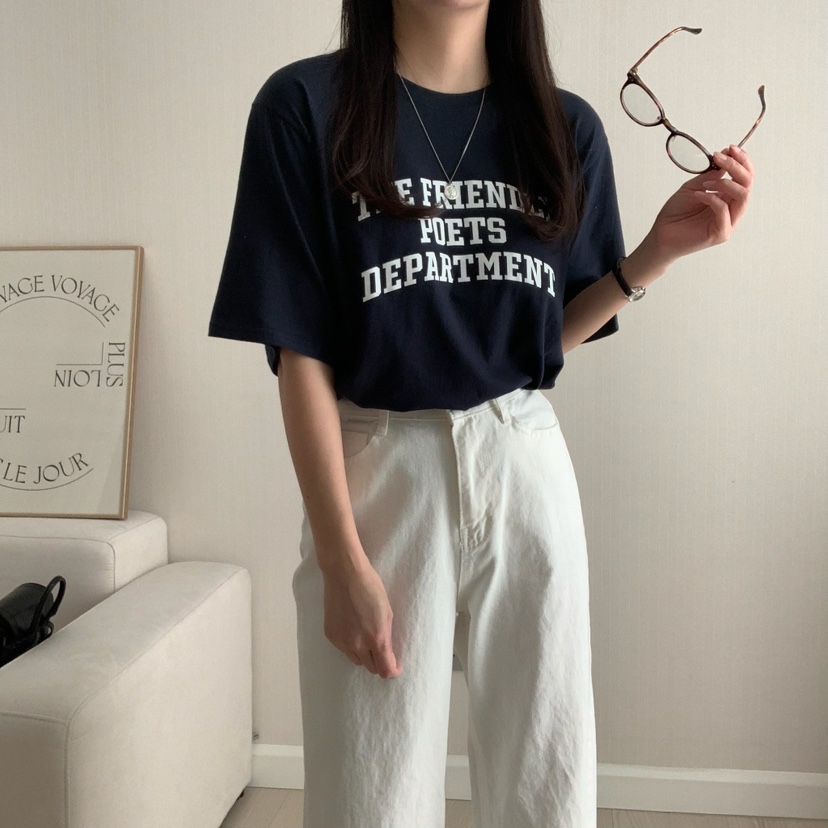HELLO JINI直郵韓國代購㊣女裝新款休閑時尚人氣熱賣25春夏T恤HELLO JINIT恤