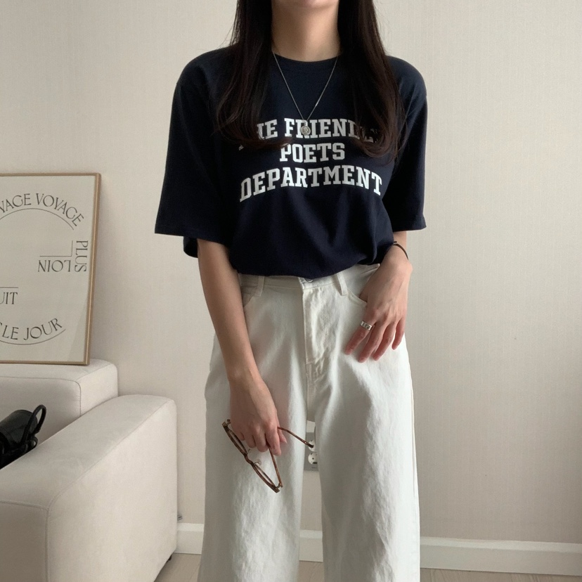 HELLO JINI直郵韓國代購㊣女裝新款休閑時尚人氣熱賣25春夏T恤HELLO JINIT恤