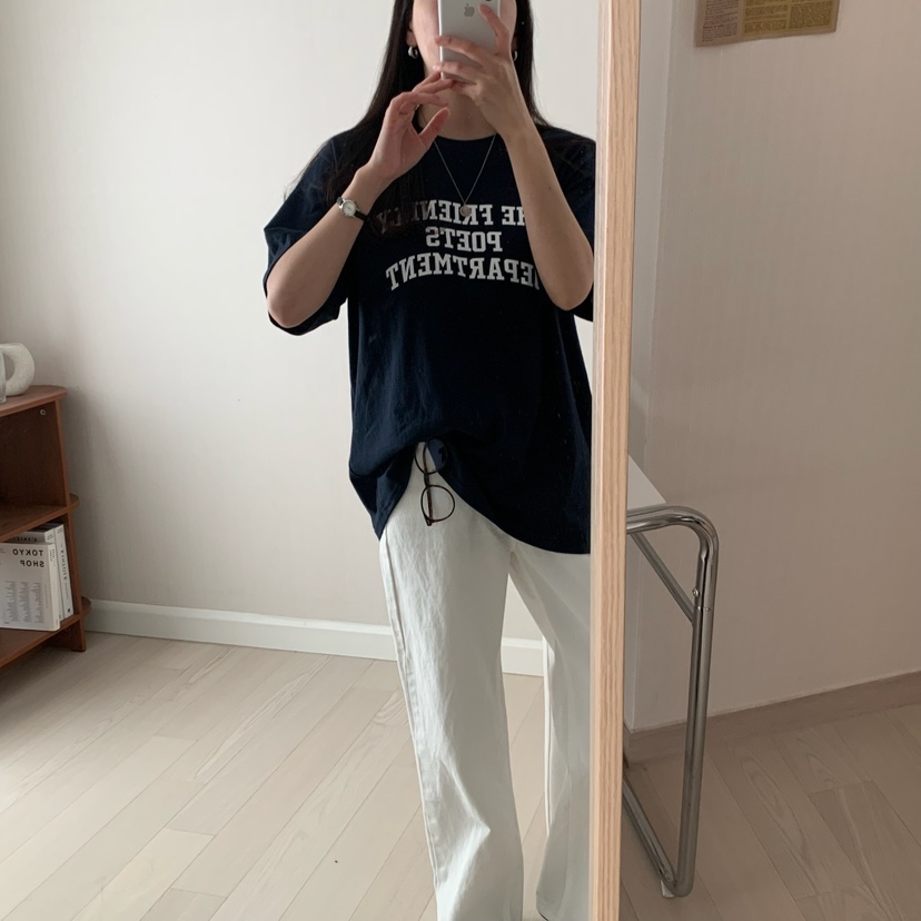 HELLO JINI直郵韓國代購㊣女裝新款休閑時尚人氣熱賣25春夏T恤HELLO JINIT恤