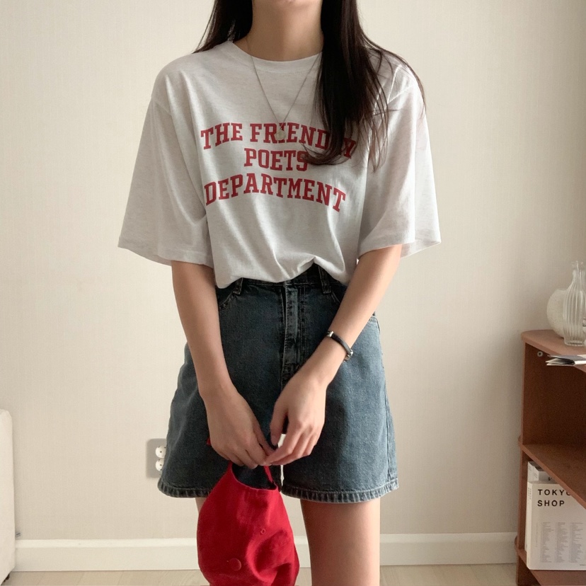 HELLO JINI直郵韓國代購㊣女裝新款休閑時尚人氣熱賣25春夏T恤HELLO JINIT恤
