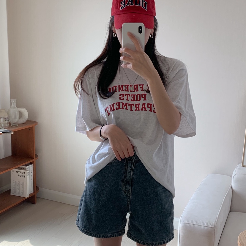 HELLO JINI直郵韓國代購㊣女裝新款休閑時尚人氣熱賣25春夏T恤HELLO JINIT恤