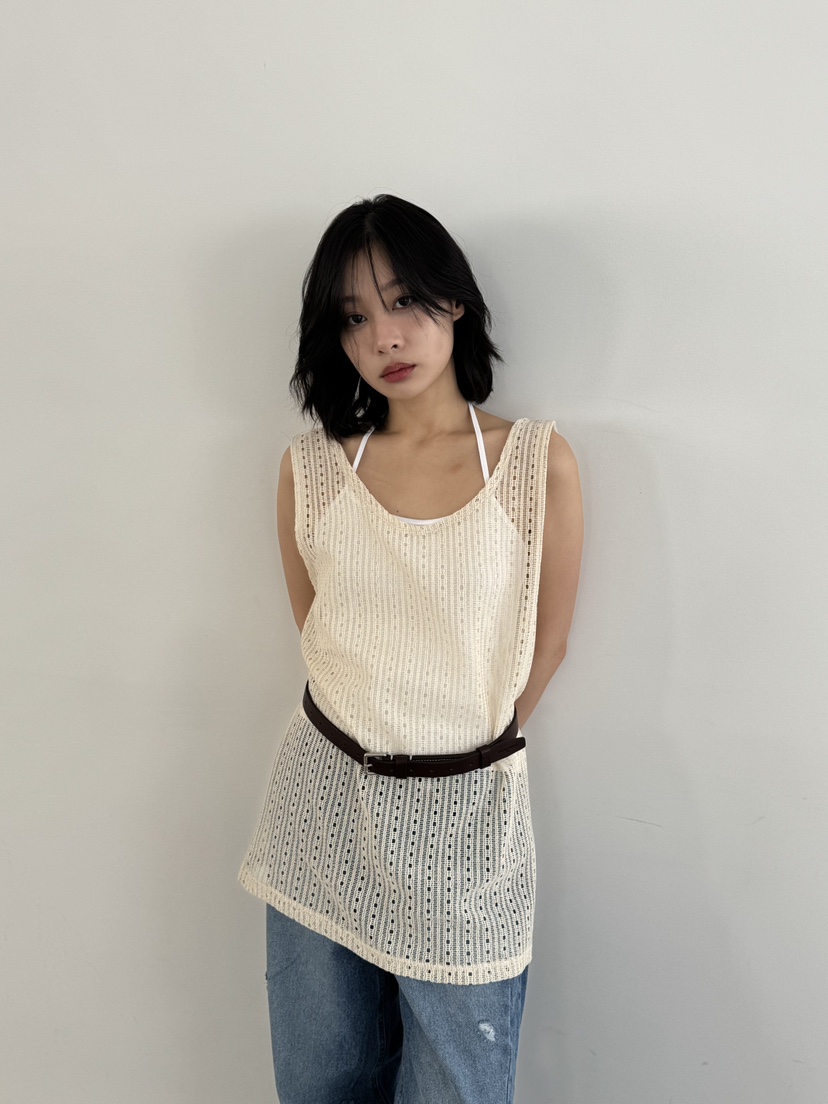 KARE/WEREPIECE韓國㊣直郵東大門代購女裝新品休閑吊帶背心KARE/WEREPIECE吊帶/背心