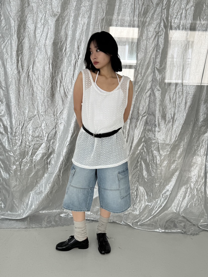 KARE/WEREPIECE韓國㊣直郵東大門代購女裝新品休閑吊帶背心KARE/WEREPIECE吊帶/背心