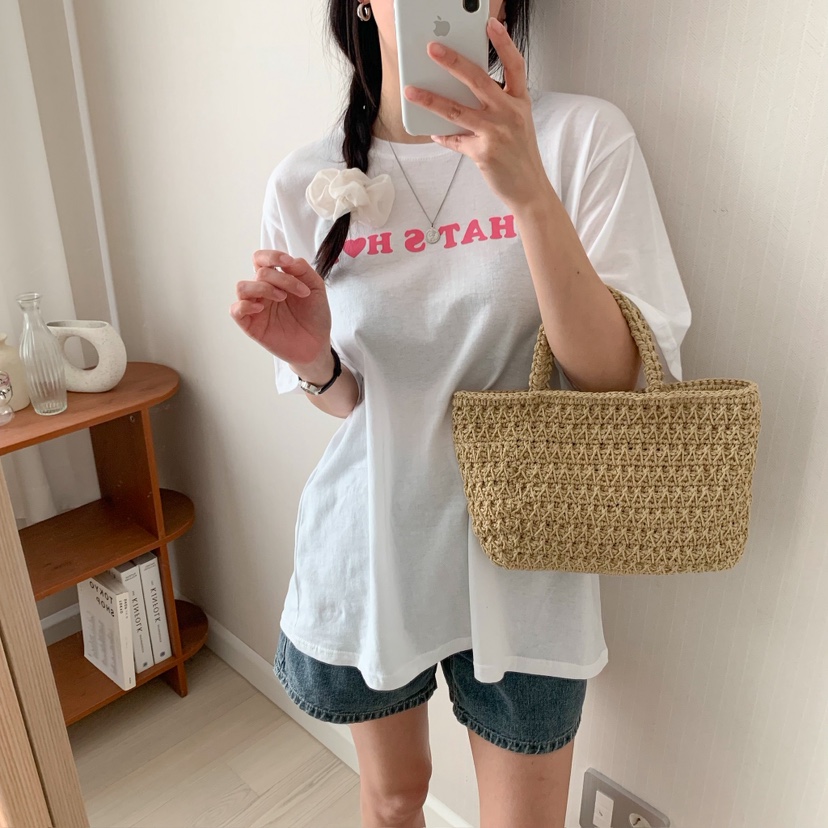 HELLO JINI韓國㊣直郵東大門代購女裝新款時尚人氣熱賣T恤HELLO JINIT恤