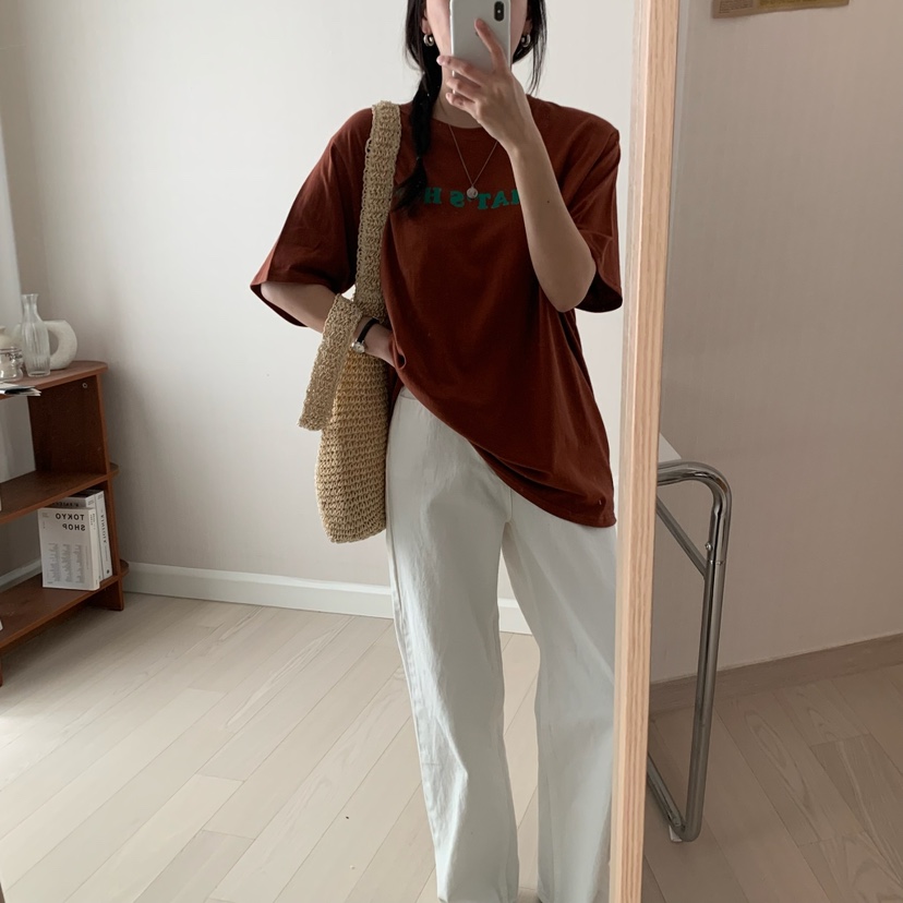 HELLO JINI韓國㊣直郵東大門代購女裝新款時尚人氣熱賣T恤HELLO JINIT恤