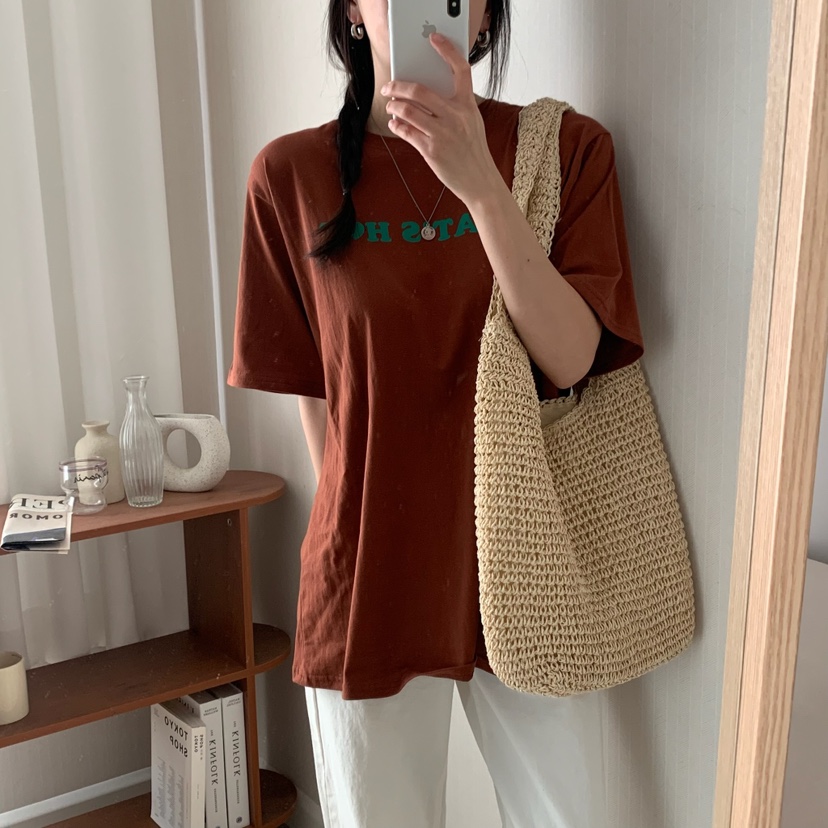 HELLO JINI韓國㊣直郵東大門代購女裝新款時尚人氣熱賣T恤HELLO JINIT恤
