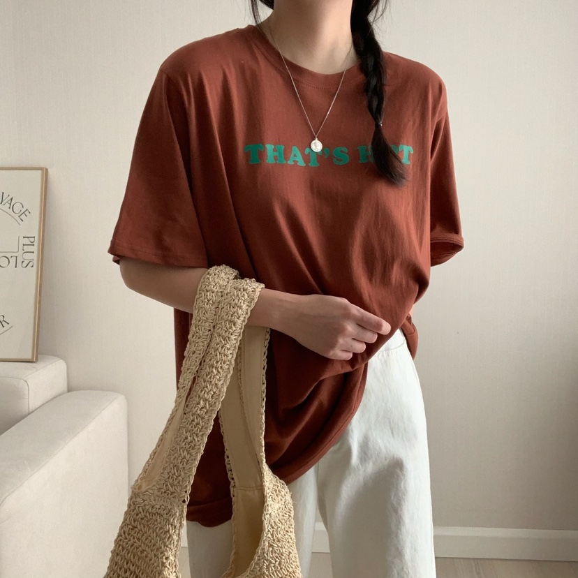 HELLO JINI韓國㊣直郵東大門代購女裝新款時尚人氣熱賣T恤HELLO JINIT恤圖色2