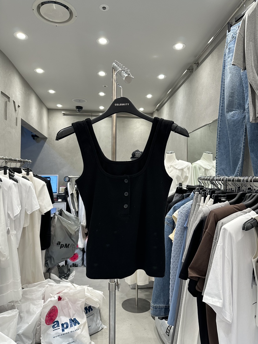 CELEBRITY-A直郵韓國代購㊣女裝新品推薦熱賣吊帶背心雙面CELEBRITY-A吊帶/背心圖色3