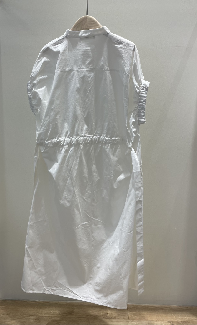 NEOUL韓國直郵㊣女裝新品25春夏休閑推薦熱賣人氣時尚連衣裙NEOUL/ahin雙領標簽連衣裙