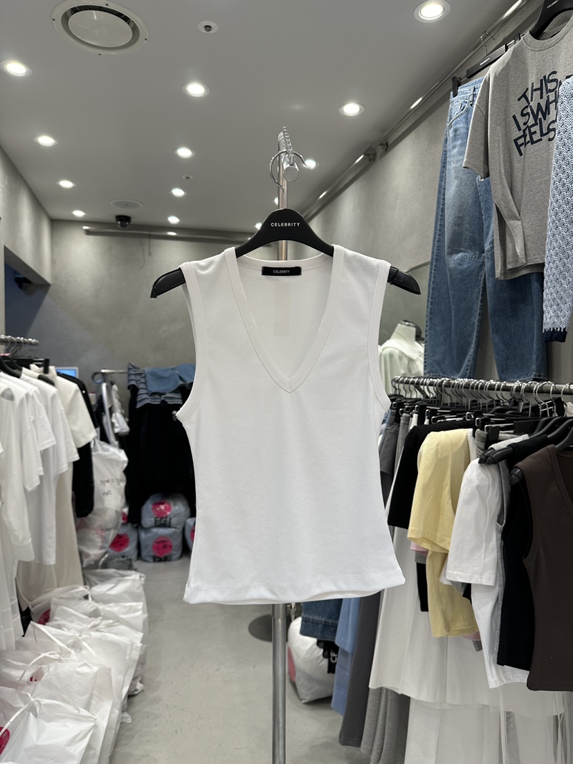 CELEBRITY-A韓國直郵㊣東大門實拍女裝新款25春夏吊帶背心CELEBRITY-A吊帶/背心