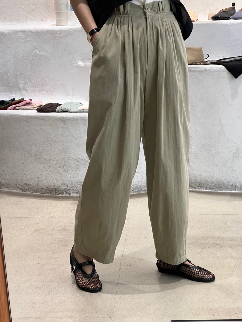 MILUI韓國直郵㊣女裝新品25春夏時尚推薦休閑人氣熱賣休閑褲MILUI休閑褲