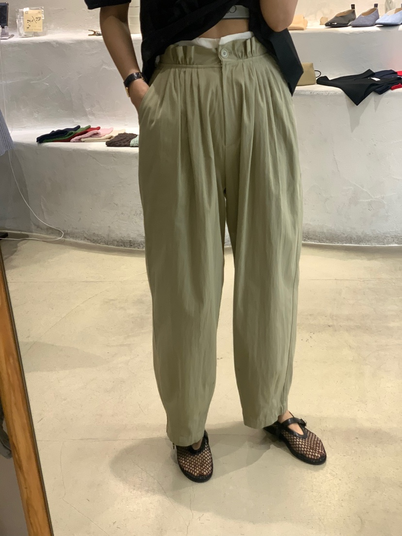 MILUI韓國直郵㊣女裝新品25春夏時尚推薦休閑人氣熱賣休閑褲MILUI休閑褲