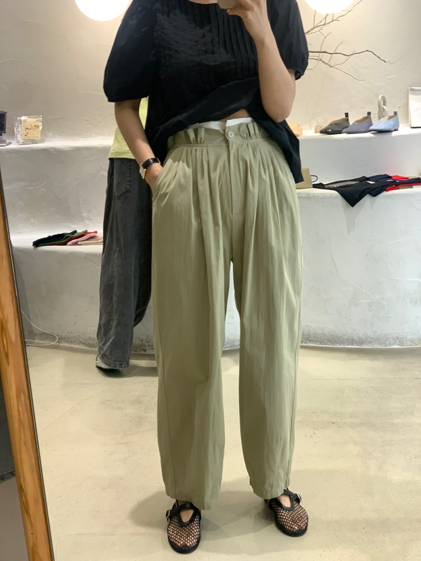MILUI韓國直郵㊣女裝新品25春夏時尚推薦休閑人氣熱賣休閑褲MILUI休閑褲