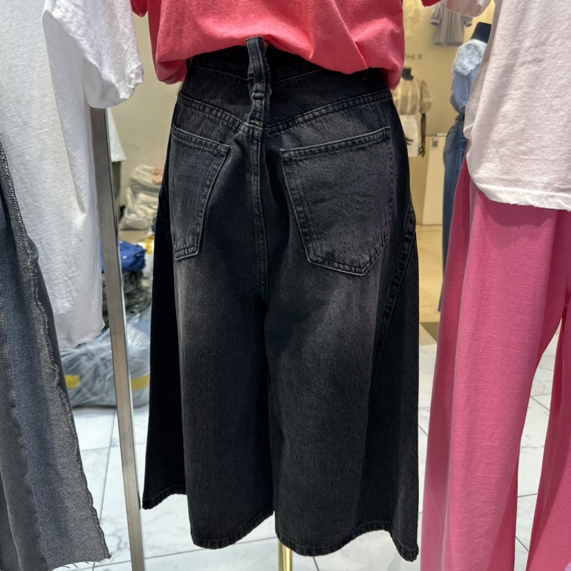 WASHBLUE韓國直郵㊣女裝新款休閑熱賣25春夏人氣時尚牛仔褲WASHBLUE牛仔褲