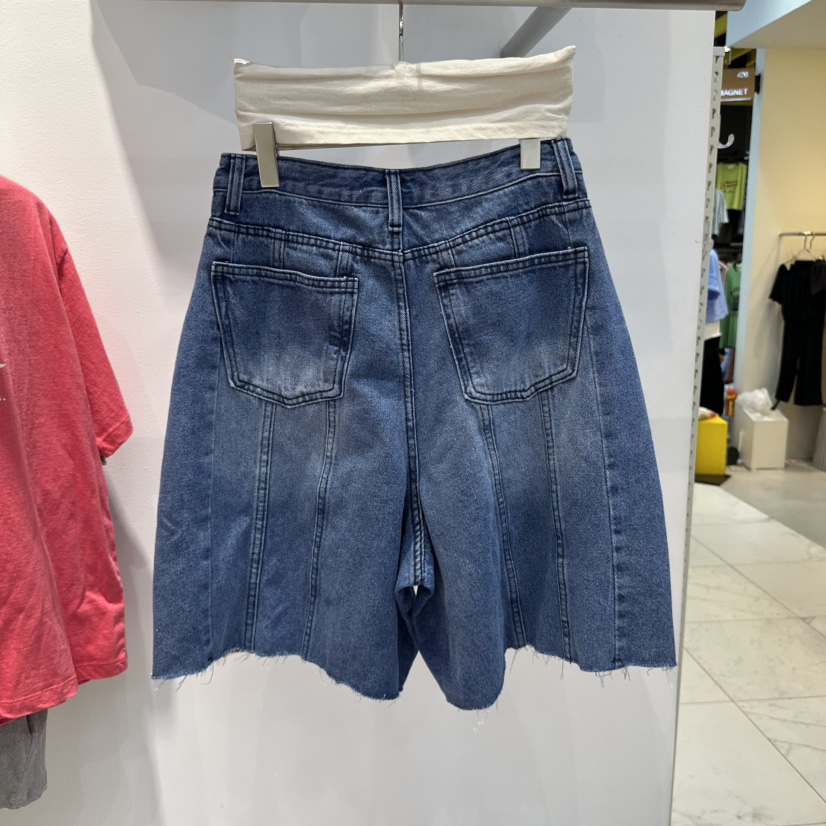 WASHBLUE韓國直郵㊣女裝新品熱賣推薦休閑人氣25春夏時尚短褲WASHBLUE短褲