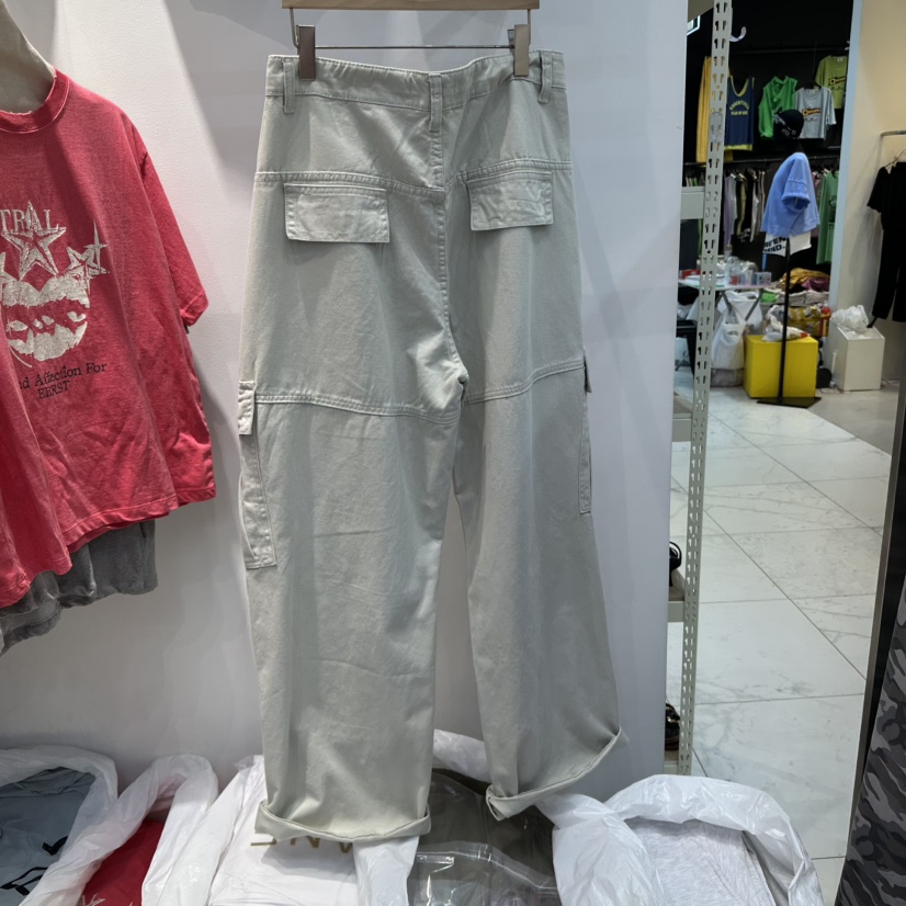 WASHBLUE韓國直郵㊣東大門實拍女裝新款時尚25春夏人氣休閑褲WASHBLUE休閑褲