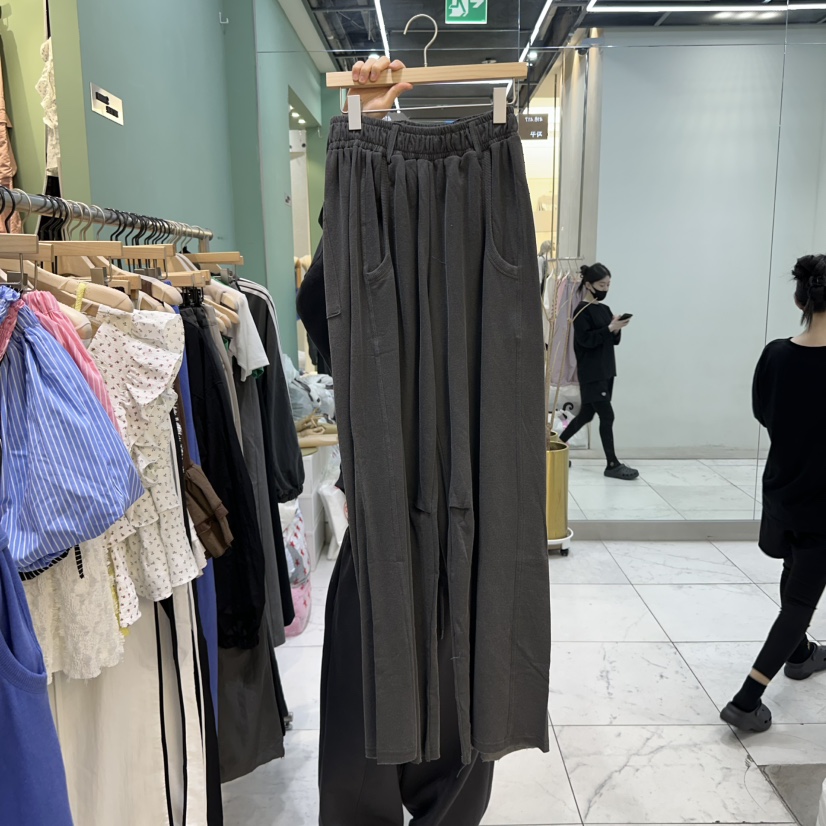 ROMANTIC NEWYORK韓國直郵㊣女裝新款休閑時尚休閑褲不含腰帶ROMANTIC NEWYORK休閑褲圖色3