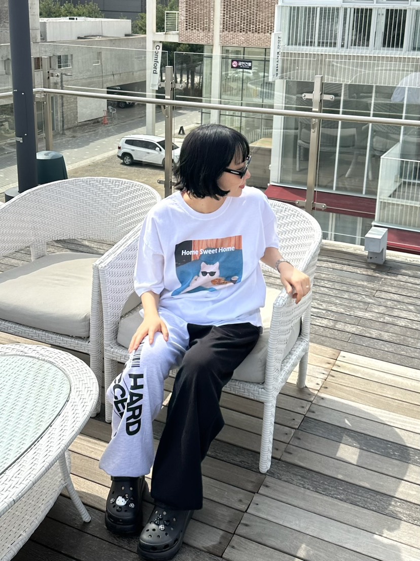 THE LINE-Q直郵韓國代購㊣女裝新品25春夏人氣熱賣推薦T恤THE LINE-qT恤