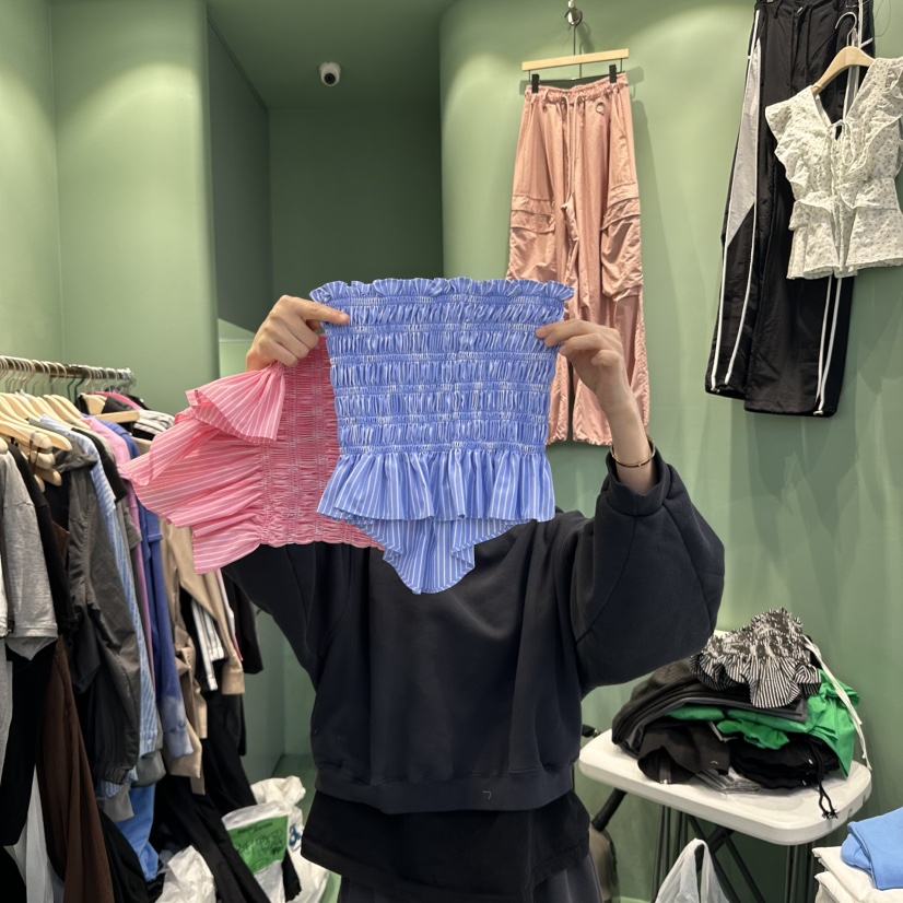 ROMANTIC NEWYORK韓國直郵㊣女裝新品推薦熱賣人氣吊帶背心ROMANTIC NEWYORK吊帶/背心