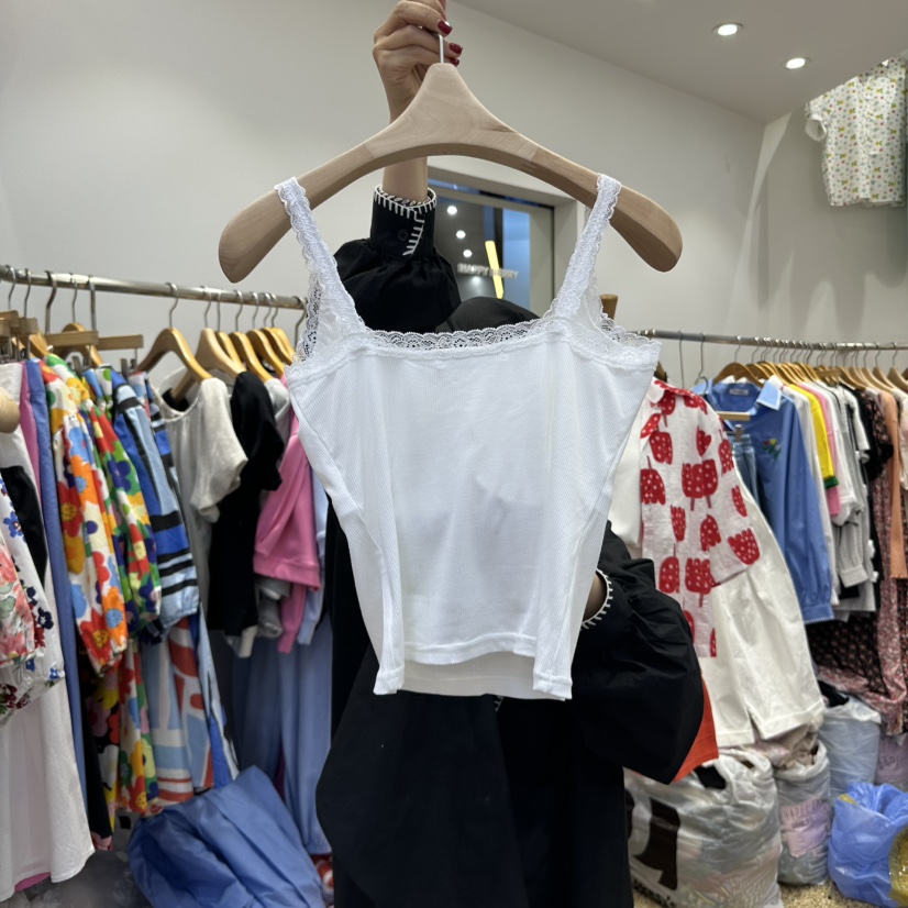 HAPPYBERRY韓國直郵㊣東大門實拍女裝新品時尚人氣吊帶背心HAPPYBERRY吊帶/背心