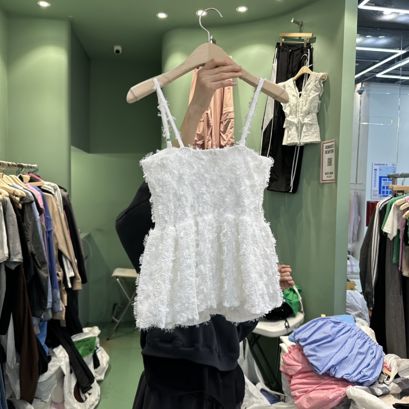 ROMANTIC NEWYORK韓國直郵㊣女裝新品25春夏人氣推薦吊帶背心ROMANTIC NEWYORK吊帶/背心