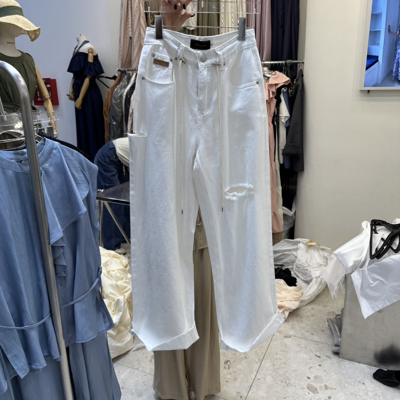 MARIGOLD直郵韓國代購㊣女裝新品人氣25春夏熱賣休閑牛仔褲MARIGOLD牛仔褲圖色2