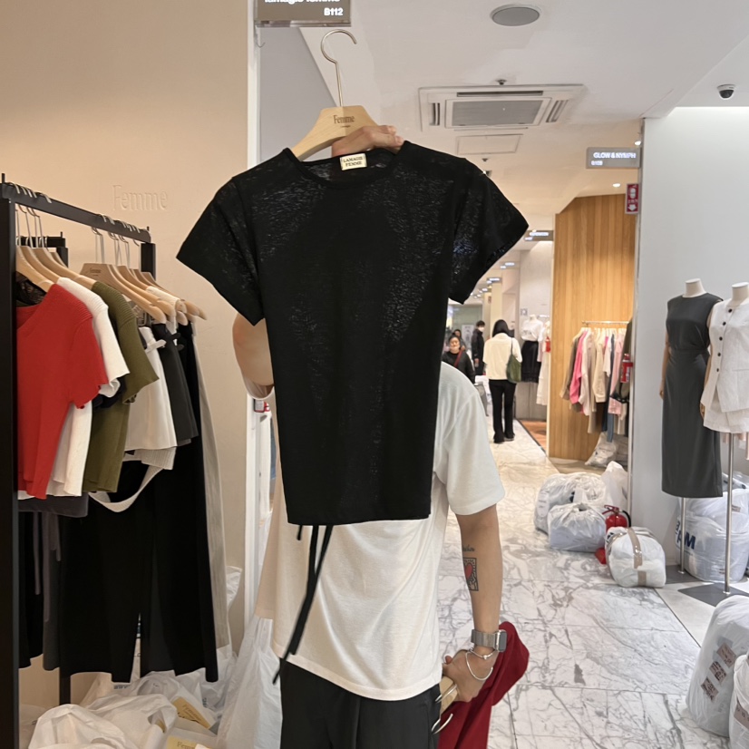 LA MAGIE FEMME直郵韓國代購㊣女裝新品熱賣休閑人氣推薦T恤Lamagie FemmeT恤圖色4