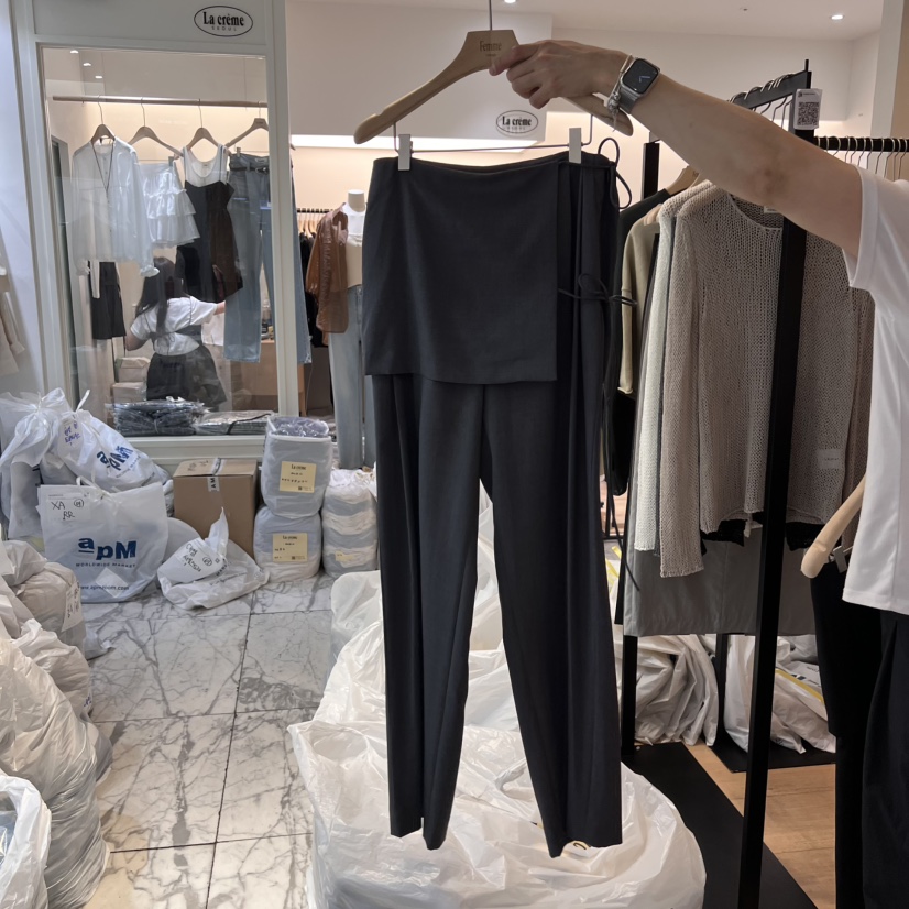 LA MAGIE FEMME直郵韓國代購㊣女裝新款人氣25春夏熱賣裙褲Lamagie Femme裙褲