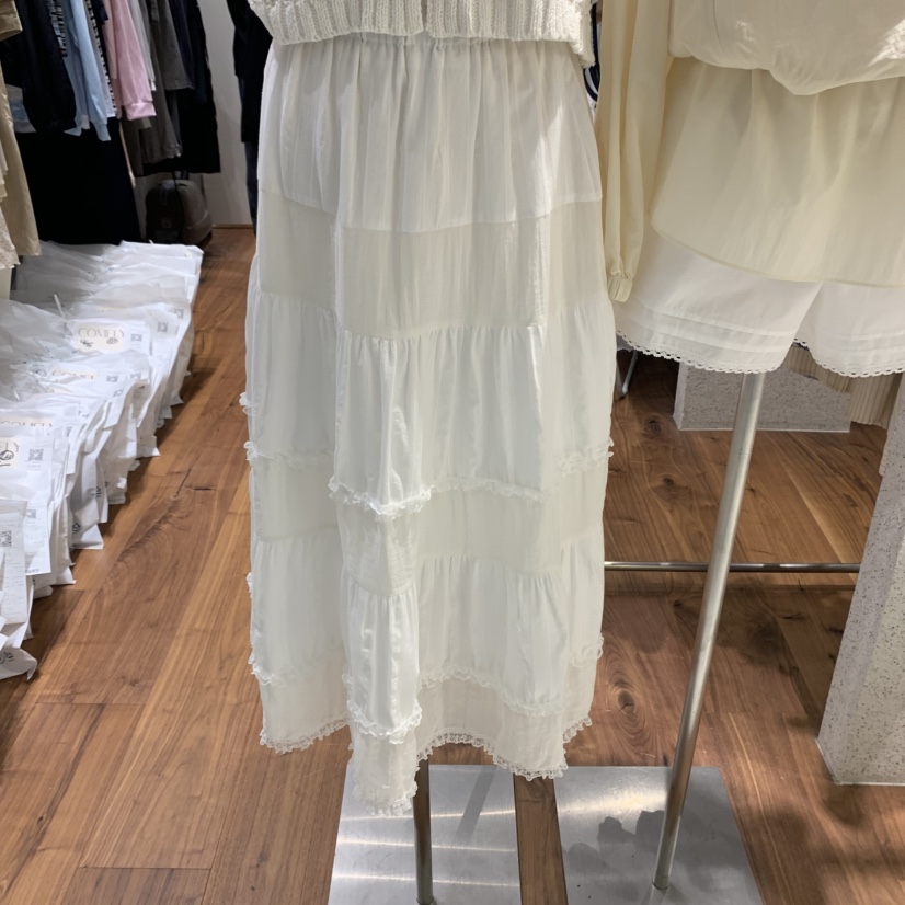 COMELY直郵韓國代購㊣女裝新品25春夏人氣時尚半身裙中短裙COMELY半身裙/中短裙圖色1