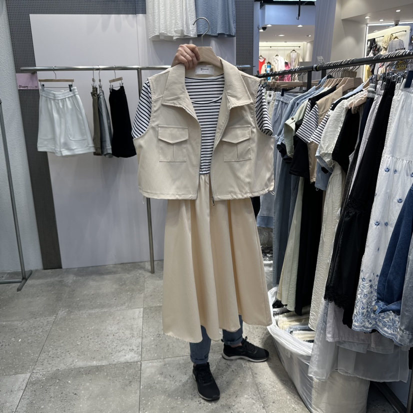 BLOOM韓國㊣直郵東大門代購女裝新款熱賣休閑推薦25春夏套裝套裝BLOOM-Q套裝圖色2