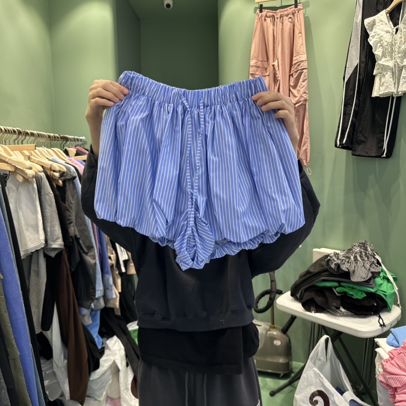 ROMANTIC NEWYORK韓國直郵㊣女裝新品休閑熱賣時尚推薦短褲ROMANTIC NEWYORK短褲圖色2