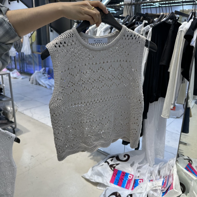 A2/D2韓國㊣直郵東大門代購女裝新品休閑時尚25春夏吊帶背心A2/D2吊帶/背心圖色2