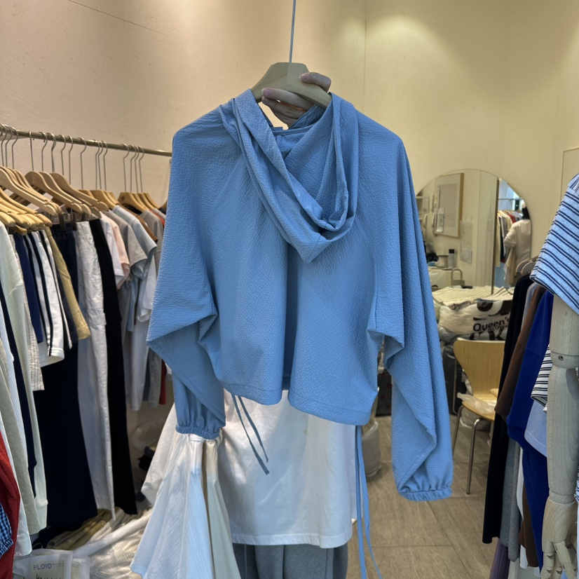 AND FLOYD韓國直郵㊣東大門實拍女裝新品25春夏休閑時尚衛衣AND FLOYD衛衣