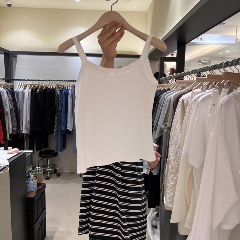 SELF SERVICE韓國㊣直郵東大門代購女裝新品熱賣25春夏吊帶背心SELF SERVICE吊帶/背心
